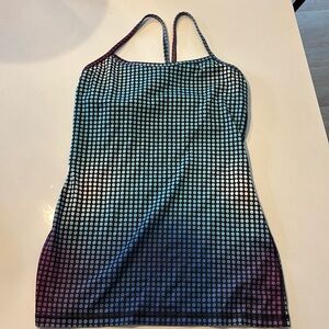 Multi-color polka dots Lululemon Tank
